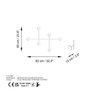 Wallity Dama-B Gancho de Pared de Metal Blanco